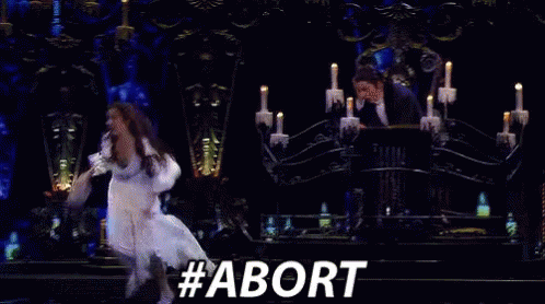Phantom Of The Opera Abort GIF - PhantomOfTheOpera Abort RunAway ...