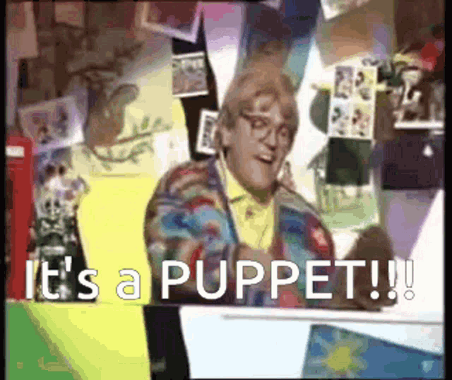 Puppets Brian Connelly GIF - Puppets BrianConnelly Larry GIFs