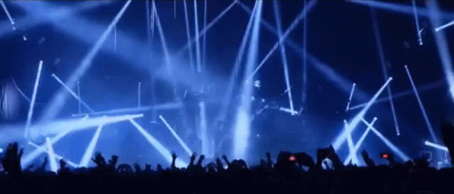 Concert Partying GIF - Concert Partying Lights - Discover & Share GIFs