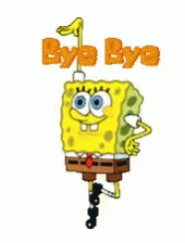 Sponge Bob Bye GIF - SpongeBob Bye - Discover & Share GIFs