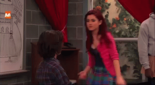 Ariana Grande Elijahpetty GIF - ArianaGrande Elijahpetty Slap - Discover & Share GIFs