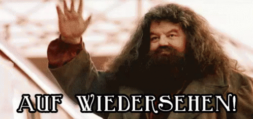 Auf Wiedersehen, Harry - Auf Wiedersehen GIF - AufWiedersehen HarryPotter Waves GIFs