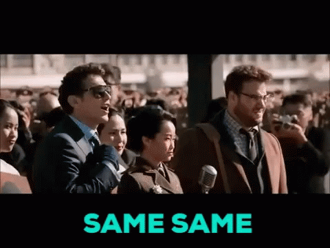 Same same gif. We were not same. Its just not the same anymore.