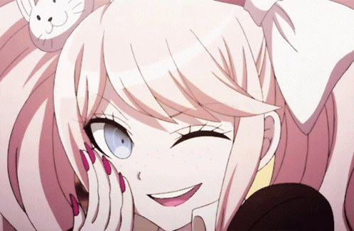 usami danganronpa gif