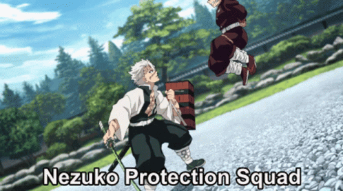 Nezuko Protect GIF - Nezuko Protect ProtectionSquad GIFs