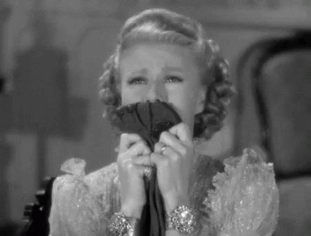 Ginger Rogers Crying