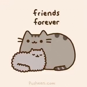Pusheen Friends Forever GIF - Pusheen FriendsForever Cuddle - Discover ...