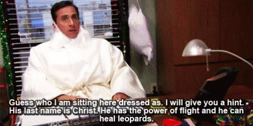 michael scott classy christmas
