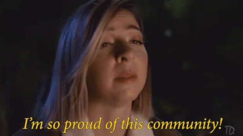So Proud Of This Community Im Gif Soproudofthiscommunity Proud Of Discover Share Gifs