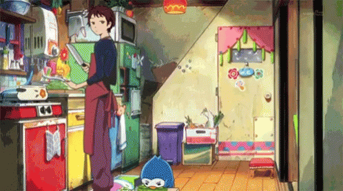 Rage Cooking GIF - Rage Cooking Anime - Discover & Share GIFs
