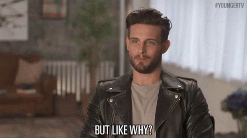 Image result for but like why gif