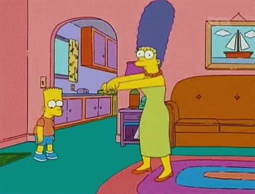 Work GIF - Margesimpson Thesimpsons Dance - Discover & Share GIFs