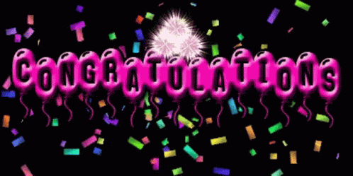 Image result for CONGRATULATIONS GIF
