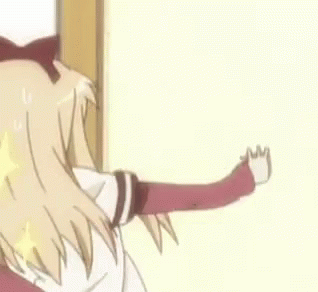 Anime Hand Bang GIF - Anime HandBang BangingHeadOnWall GIFs