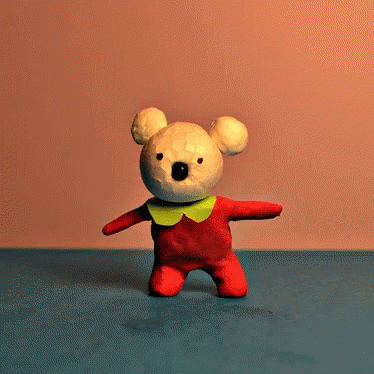 dancing teddy bear