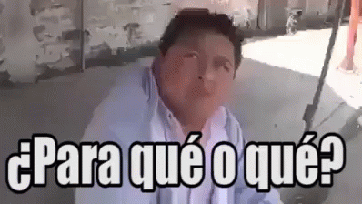 para que o que