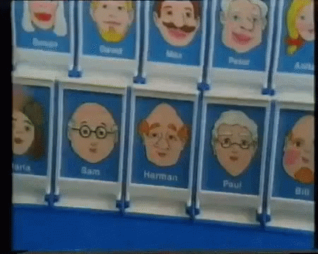 Guess Who Board Game GIF - GuessWho BoardGame 80s GIFs
