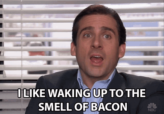 ILike Waking Up To The Smell Of Bacon Sue Me GIF