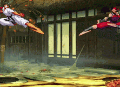 Streetfighter Ibuki GIF - Streetfighter Ibuki Blast 
