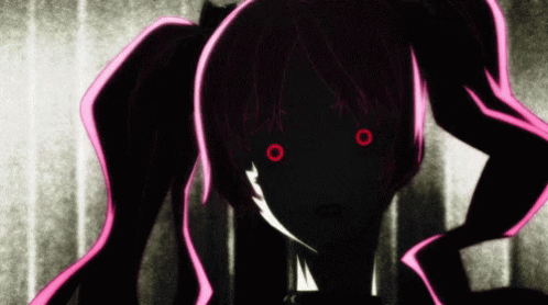 Scary Anime Girl Eyes