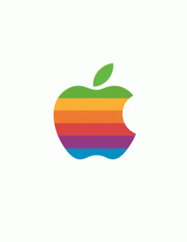 apple animated gif in text