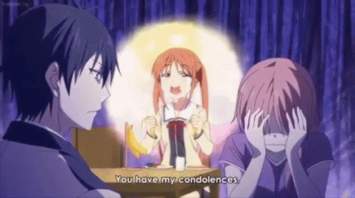 you have my condolences gif ahogirl hanabatakeyoshiko yoshiko
