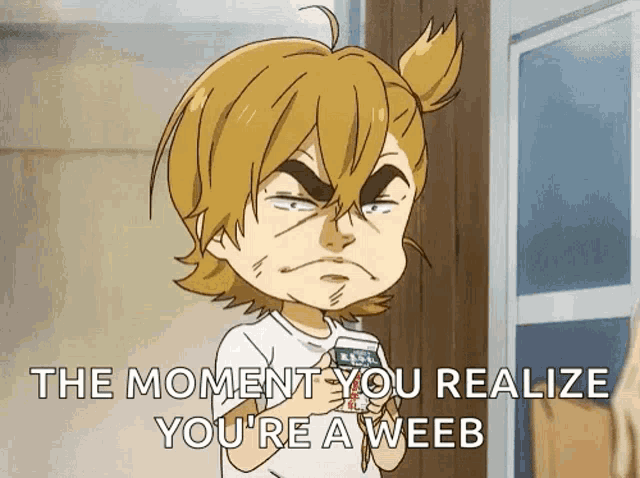 Anime Weeb GIF - Anime Weeb The - Discover & Share GIFs