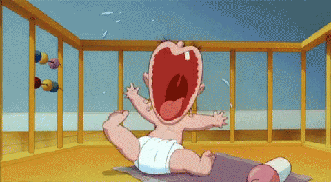 Resultado de imagen de baby boss crying gif