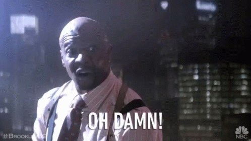 Oh Damn Terry Jeffords GIF - OhDamn TerryJeffords TerryCrews - Discover & Share GIFs
