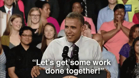 Let's Get Some Work Done Together! GIF - GetTogether Together  GetSomeWorkDoneTogether - Descubre & Comparte GIFs