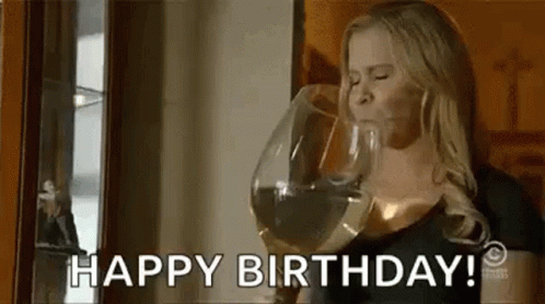 Happy Birthday Wine GIFs | Tenor