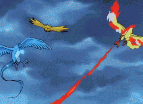 articuno zapdos gif articuno