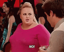 Trying To Play Hard To Get GIF - PitchPerfect RebelWilson FatAmy - Discover  & Share GIFs