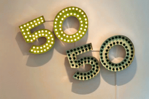 50 50 GIF - 50 - Discover & Share GIFs