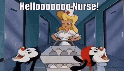 Hello Nurse Ani Maniacs GIF - HelloNurse AniManiacs - Descubre