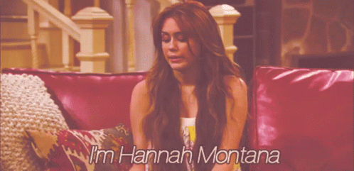 Hannah Montana Miley Cyrus GIF - HannahMontana MileyCyrus Wig - Discover &amp;  Share GIFs
