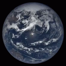 animated gif spinning earth