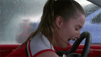 Image result for cries glee gif
