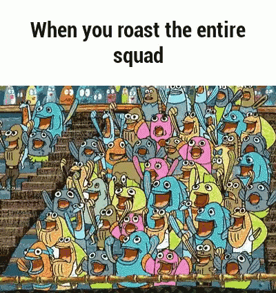 roast spongebob gif roast spongebob squad discover share gifs