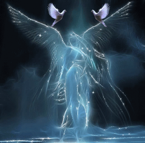 Angel Doves GIF - Angel Doves Sprankelende GIF's