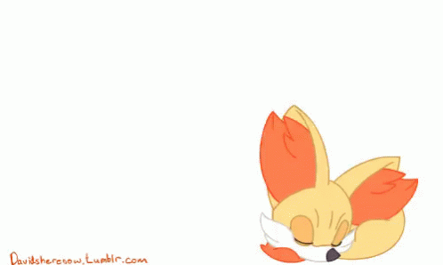 fennekin pokemon gif fennekin pokemon rolleyes discover share gifs