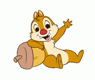 cute animated gif cute animated chipmunk discover share gifs