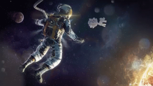 Ast Another Astronaut Walking Gif