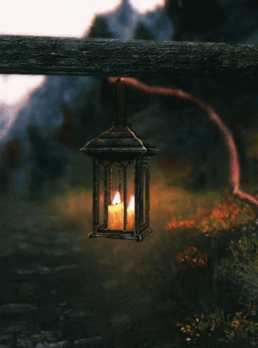Candle Rain GIF - Candle Rain Lantern - Discover & Share GIFs