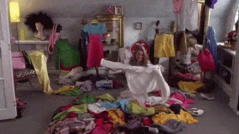 Image result for clueless wardrobe gif