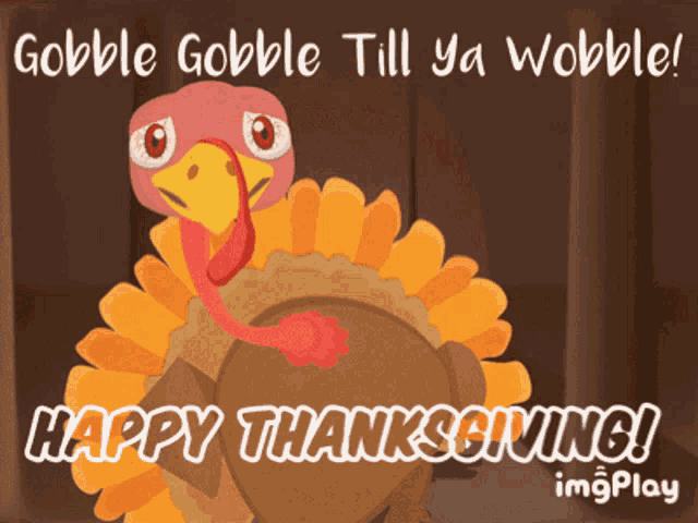 Dancing Turkey GIF - Dancing Turkey GobbleTillYaWobble - Discover - Tenor Gif Keyboard Happy Thanksgiving