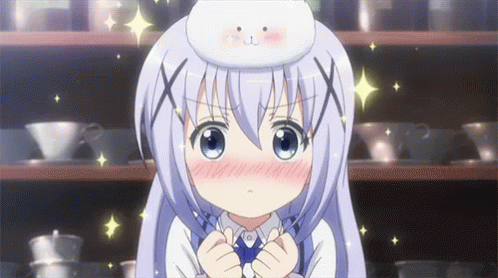 Anime Amazed GIF - Anime Amazed Blush - Discover & Share GIFs