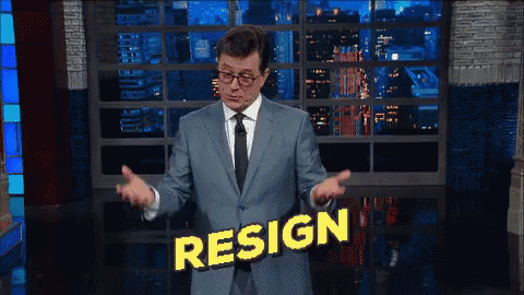 Image result for resign gif