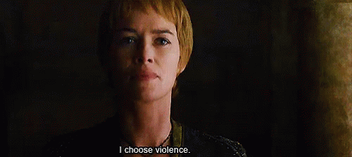 Cersei Lannister IChoose Violence GIF - CerseiLannister IChooseViolence - Discover & Share GIFs