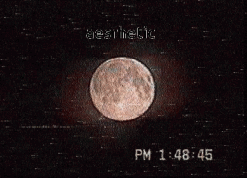 Aesthetic Full Moon GIF - Aesthetic FullMoon Night - Discover & Share GIFs